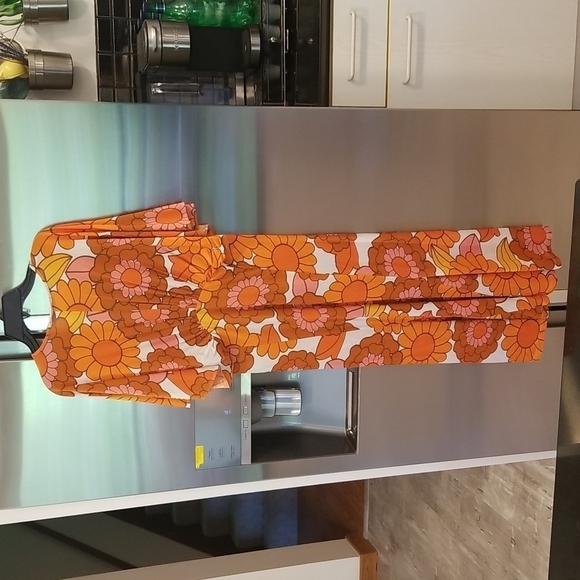 💕DODO BAR OR💕 Valeria Dress ~ Floral Print 46 Vintage Inspired 70s Woodstock - Picture 8 of 14